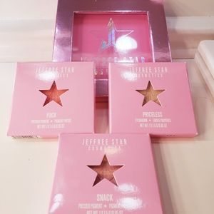 Jeffree Star Z Palette w/ 3 single shadows